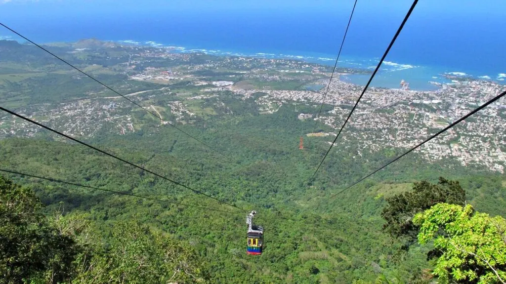 Puerto Plata cable car, Dominican Republic