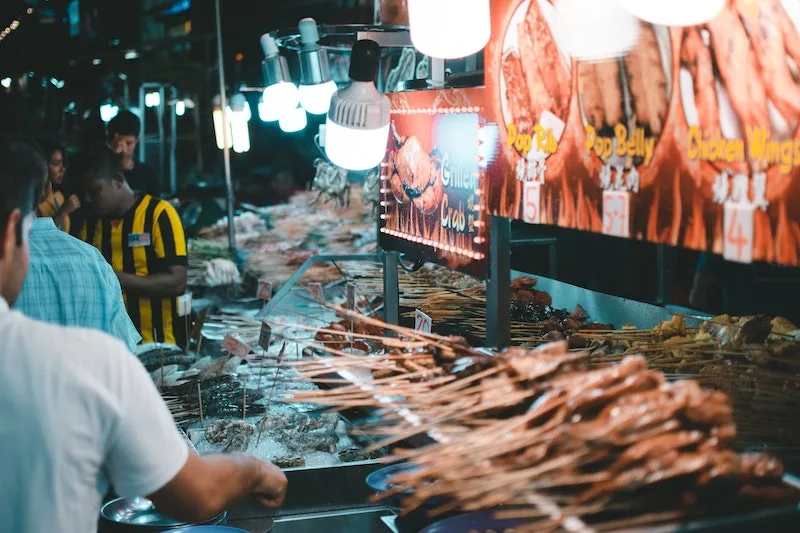 kuala lumpur street food satay