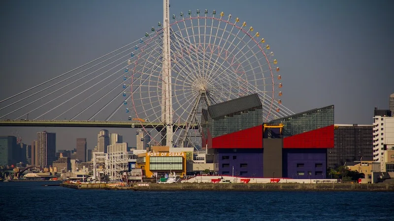 osaka tempozan ferris wheel
