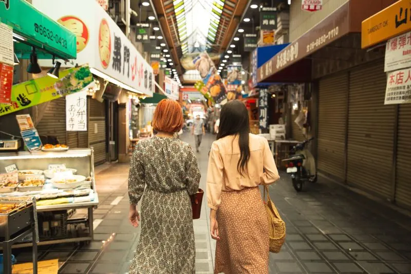 Nishiki Market kyoto japan