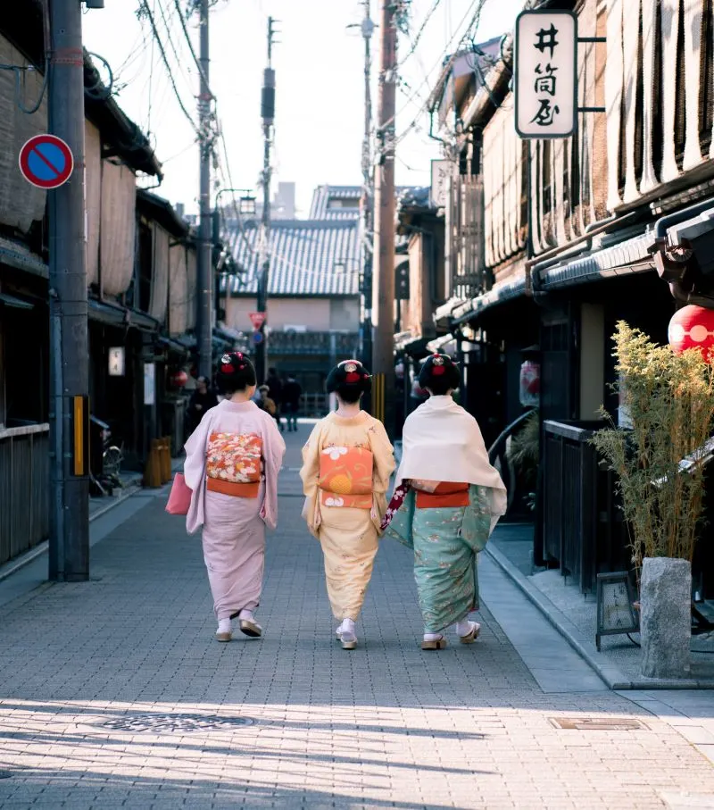 Gion's geisha district