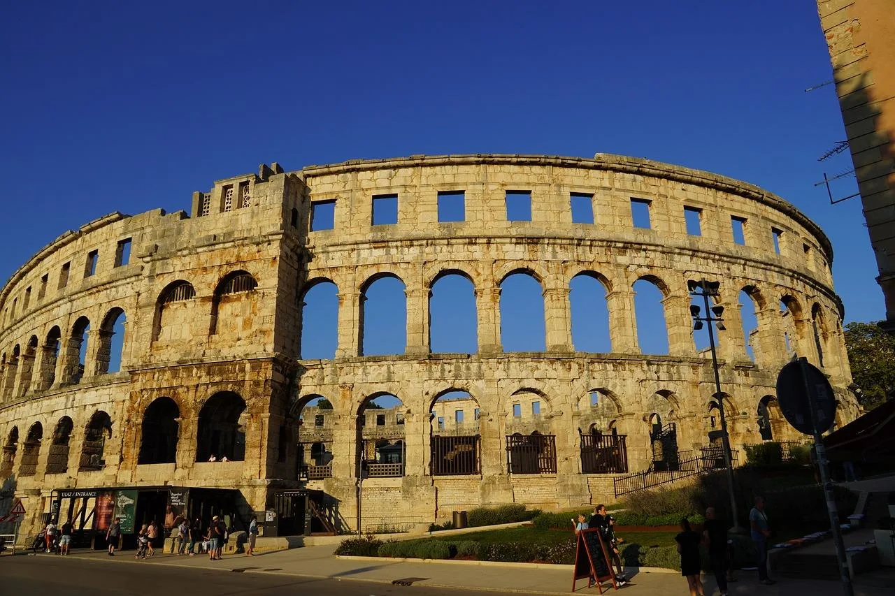 Pula Roman Amphitheater, Croatia