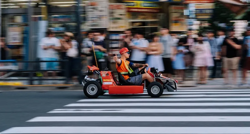 rental go kart mario kart japan
