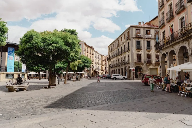 segovia plaza mayor