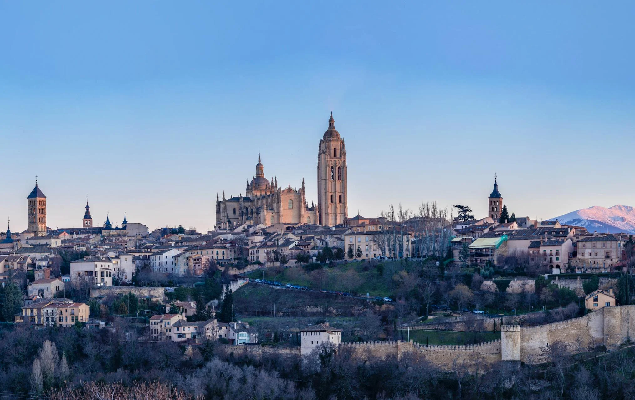 segovia spain panorama