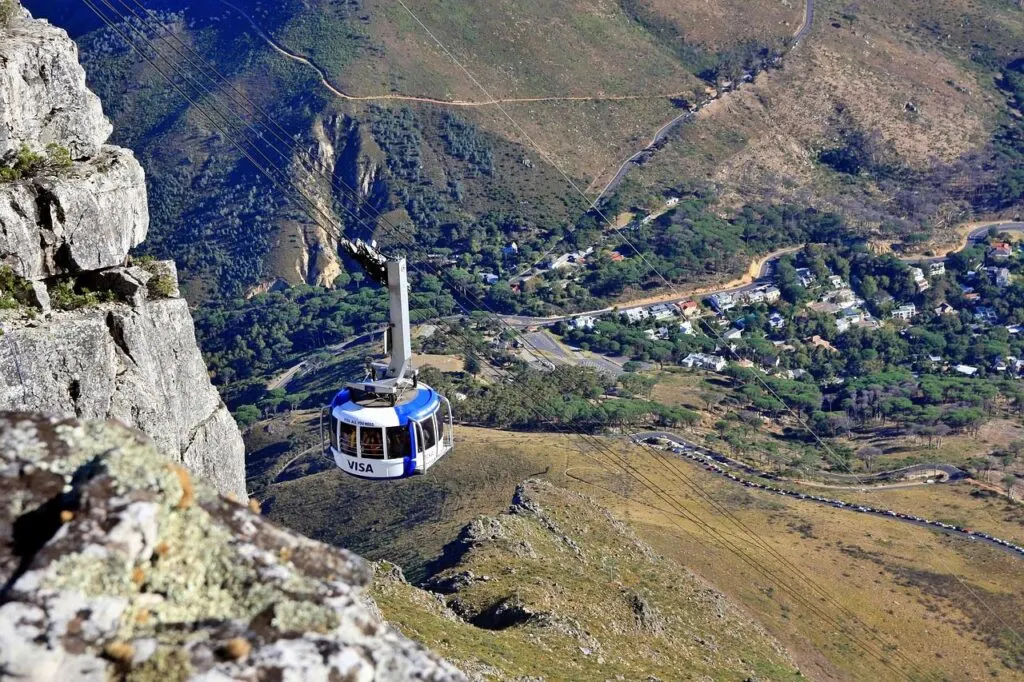 Table Mountain cable car, Cape Town, South Africa
