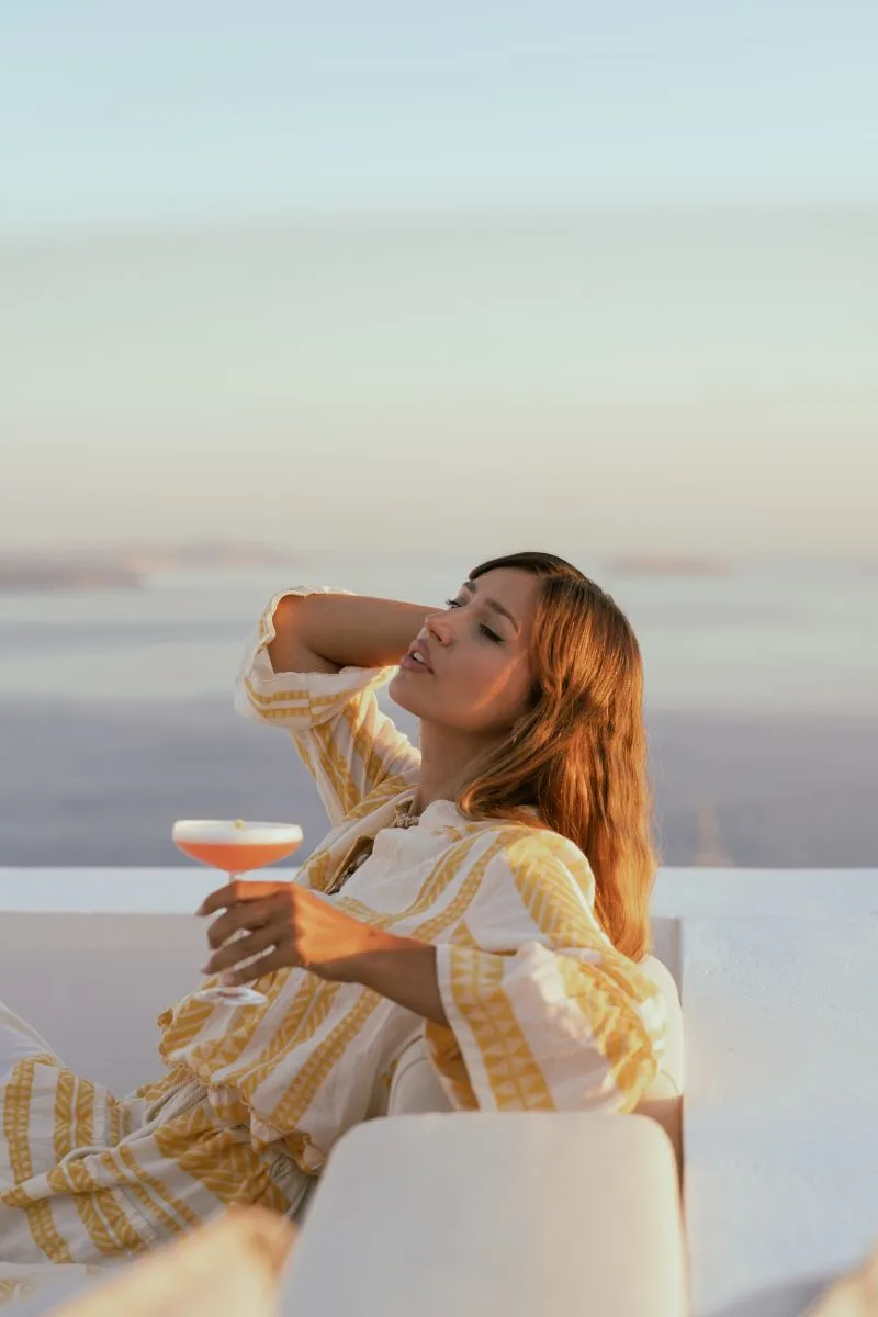 Santorini wine