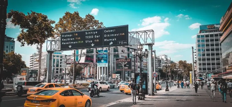 Ataturk Boulevard Ankara, Turkey