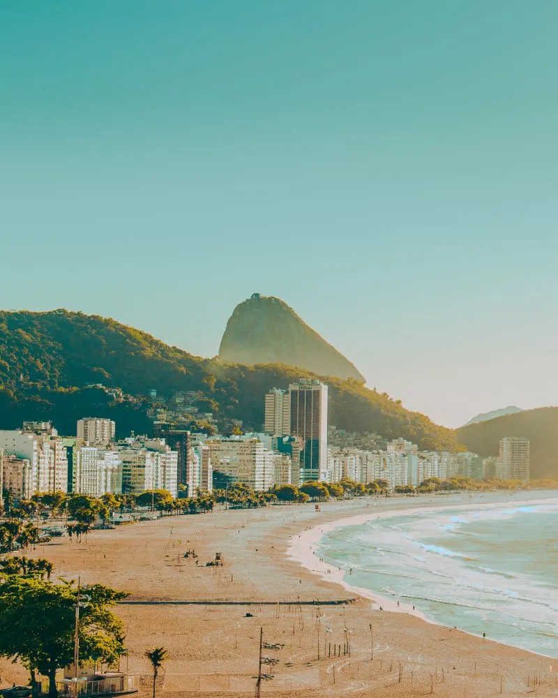 Copacabana Beach Rio de Janeiro, Brazil