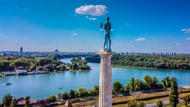 Danube and Sava rivers