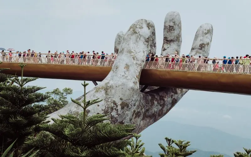 Golden Bridge Da Nang, Vietnam