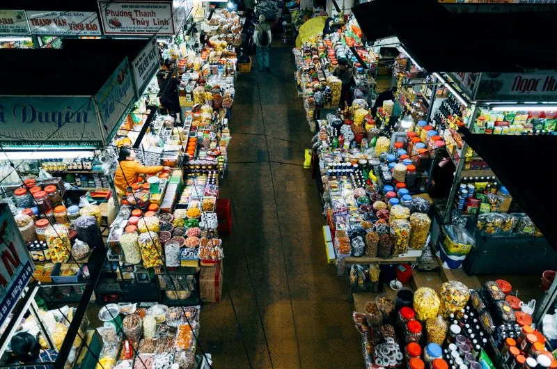 Han Market Da Nang, Vietnam
