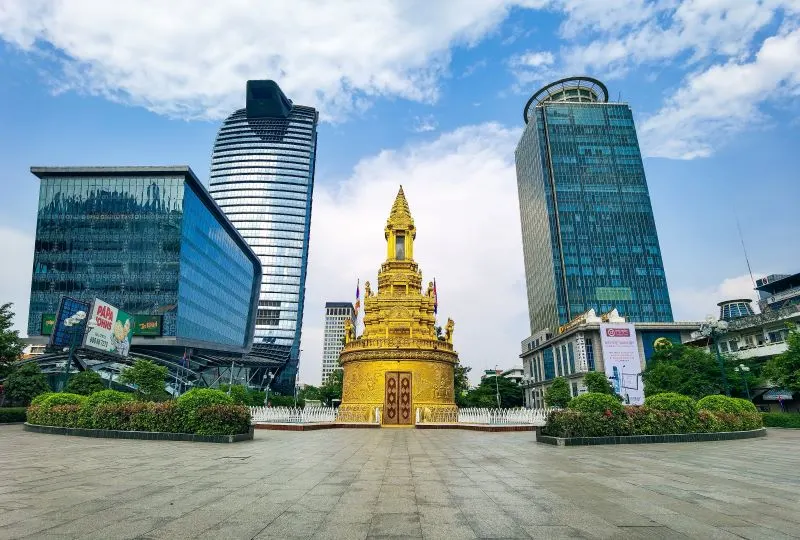 Independence Monument Phnom Penh, Cambodia