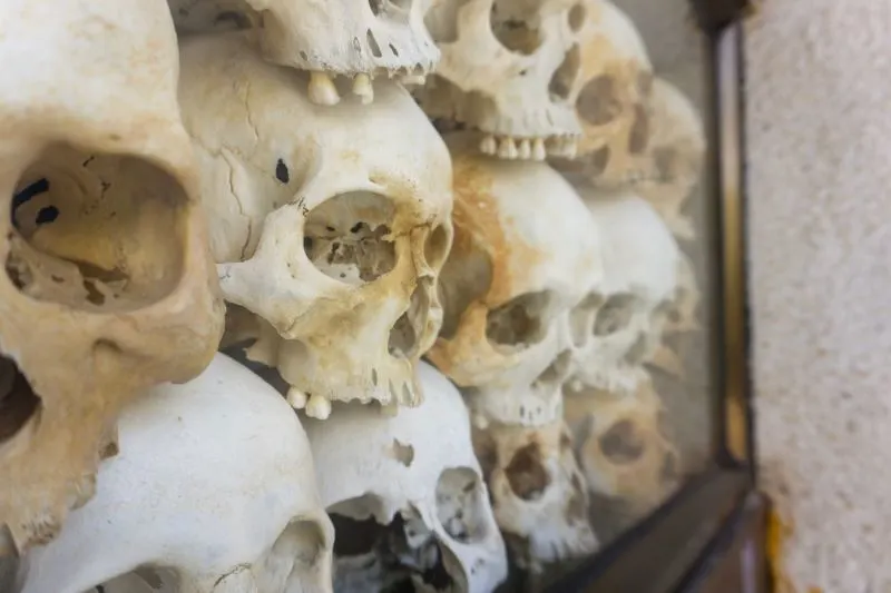 Killing Fields of Choeung Ek Phnom Pehn, Cambodia