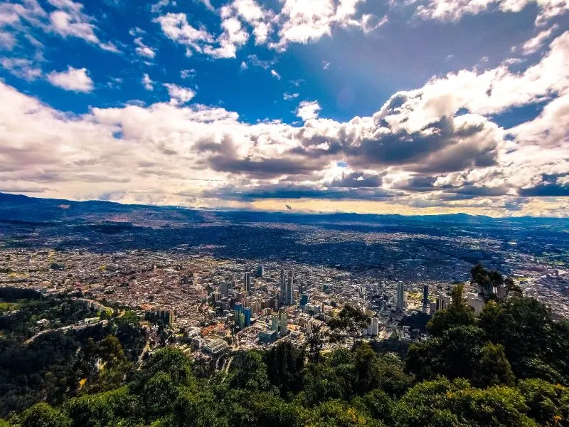 Monserrate Bogota, Colombia