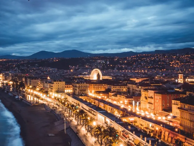 Promenade des Anglais, Nice, France