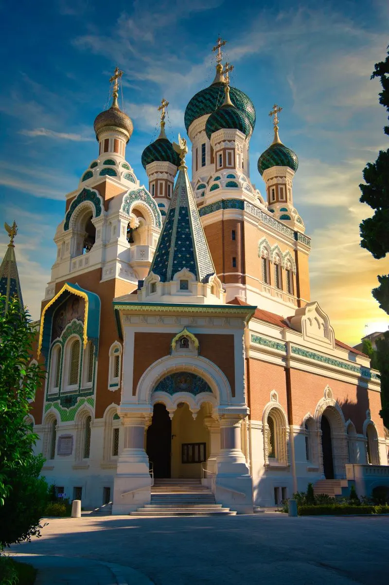 Russian Orthodox Cathedral Nice, France