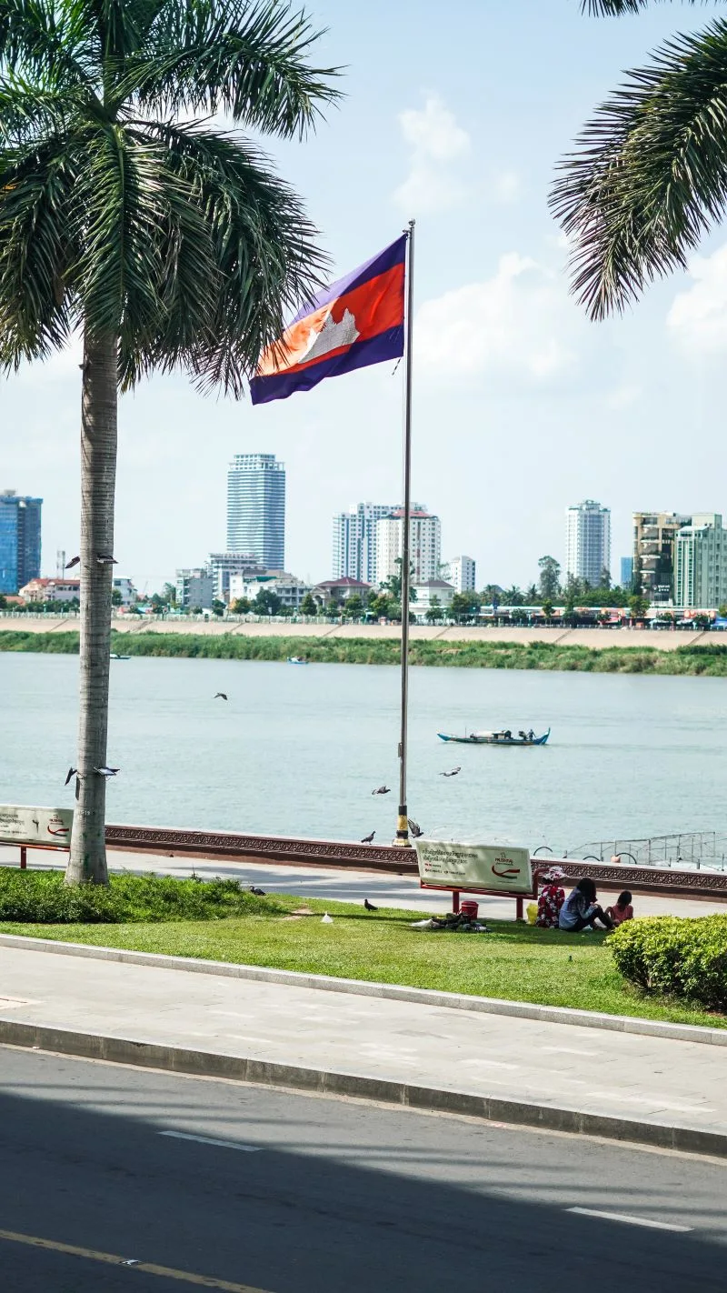 Sisowath Quay Phnoom Penh, Cambodia