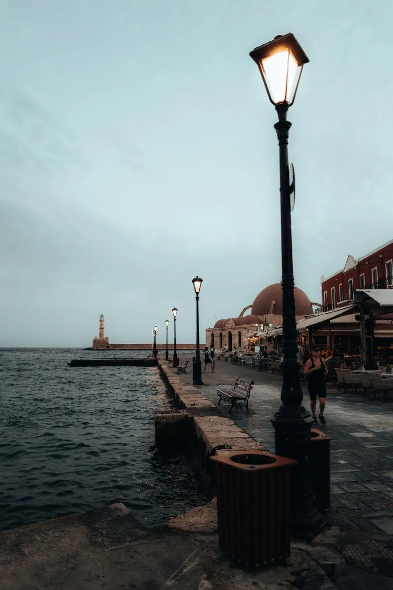 Venetian Harbor Heraklion Greece