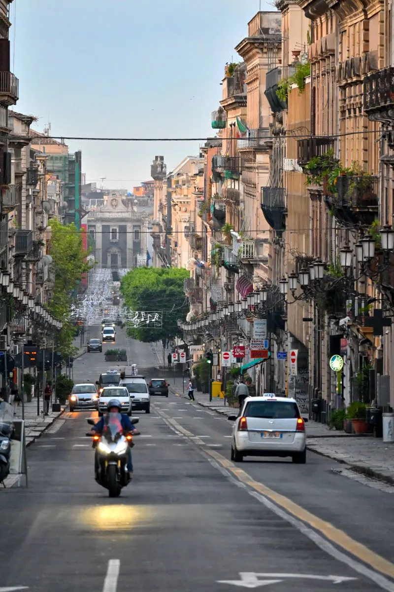 Via Etnea Catania, Italy