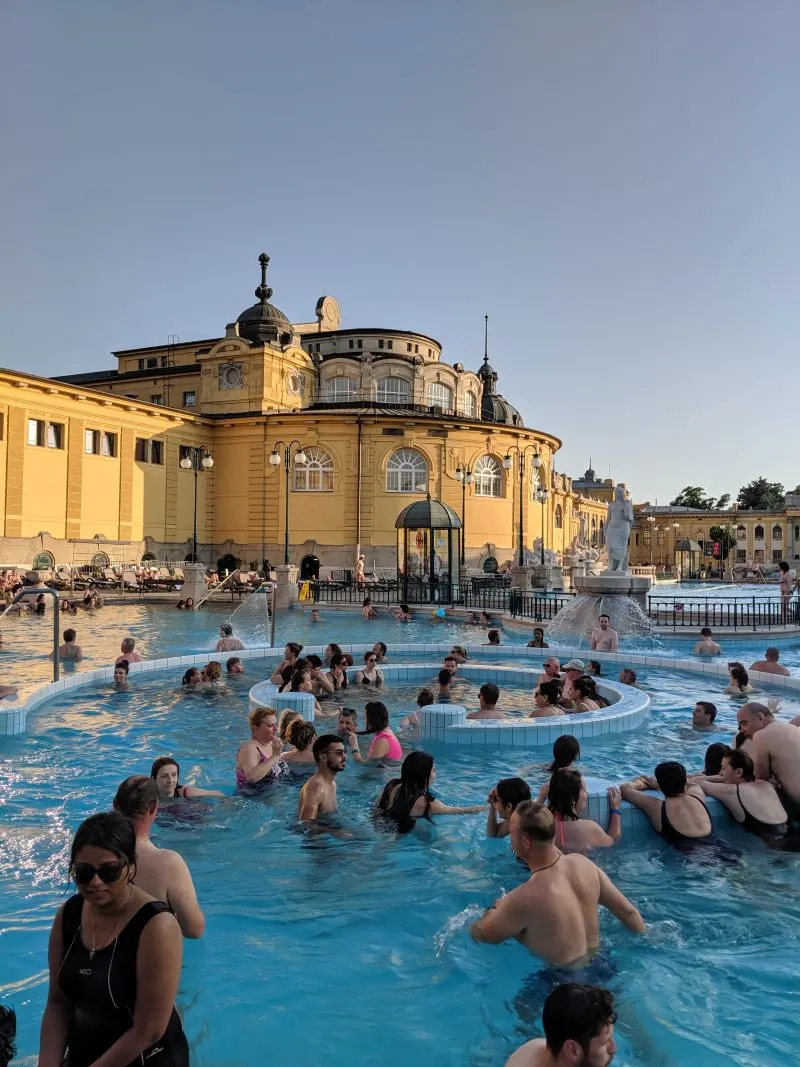 city thermal pools Bratislava, Slovakia