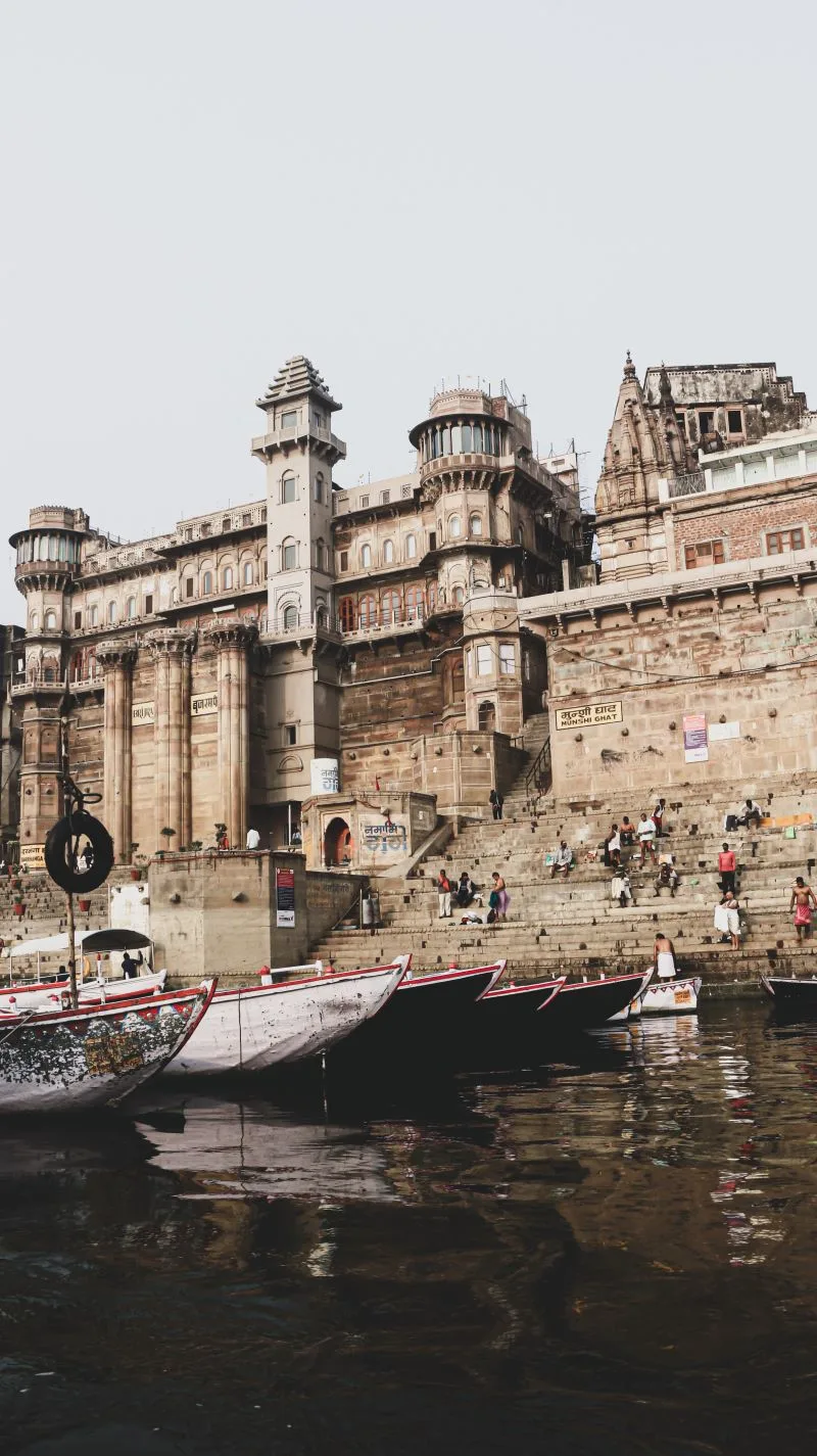 morning boat ride, Varanasi, India