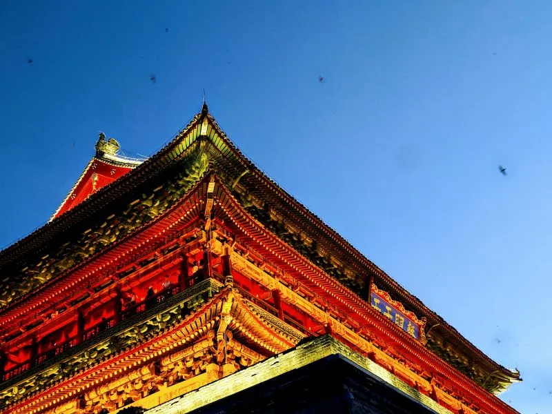Drum Tower in Tianjin, China