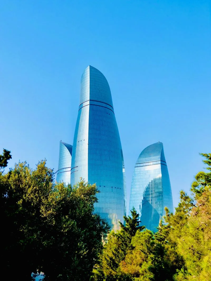 Flame Towers Baku, Azerbaijan