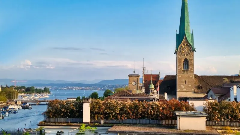 Fraum&uuml;nster Church Zurich, Switzerland