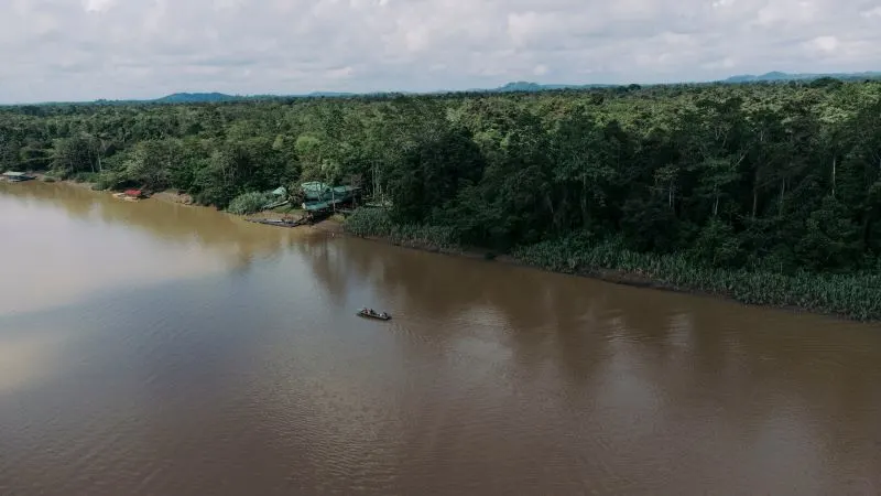 Kinabatangan River Kota Kinabalu, Malaysia