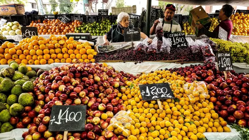 Mercado Central Santiago, Chile