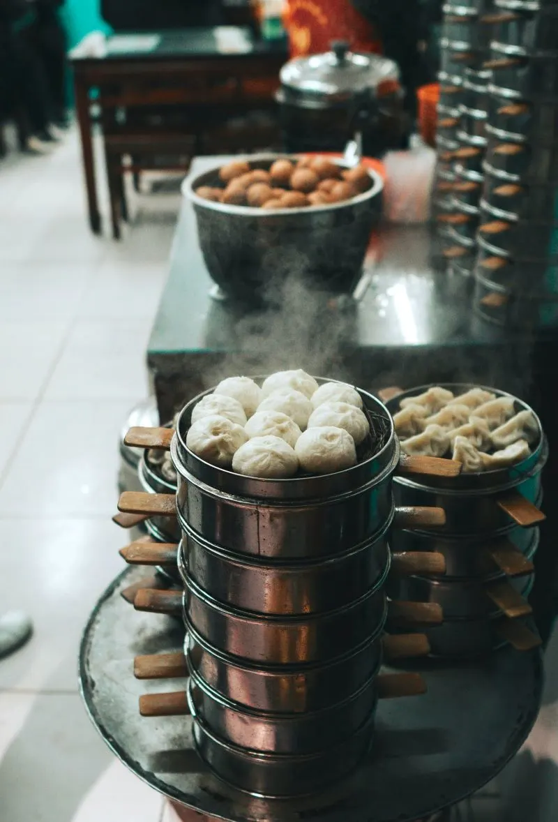 Nanshi Food Street in Tianjin, China