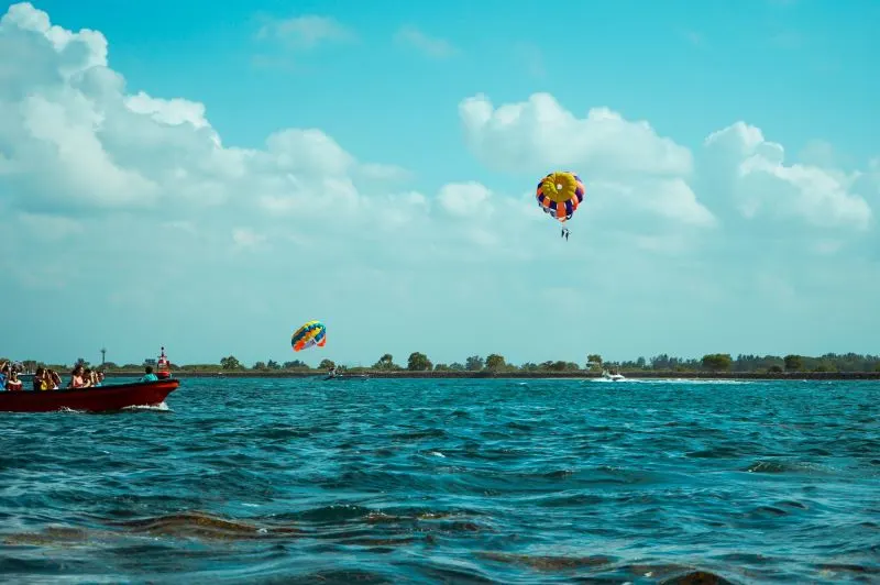 Parasailing Marmaris, Turkey
