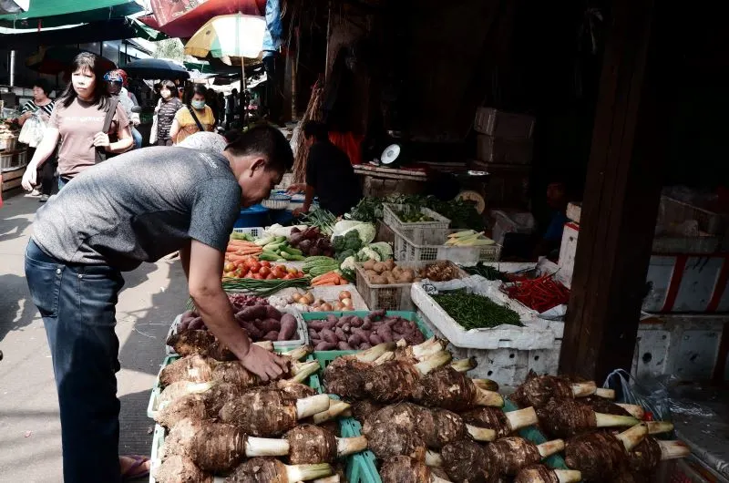 Pasar Santa Jakarta, Indonesia