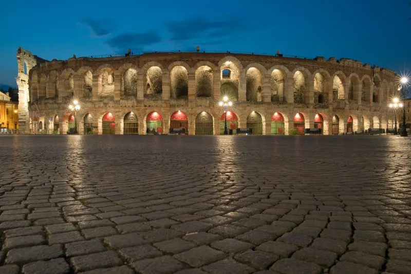 Piazza Bra Verona, Italy