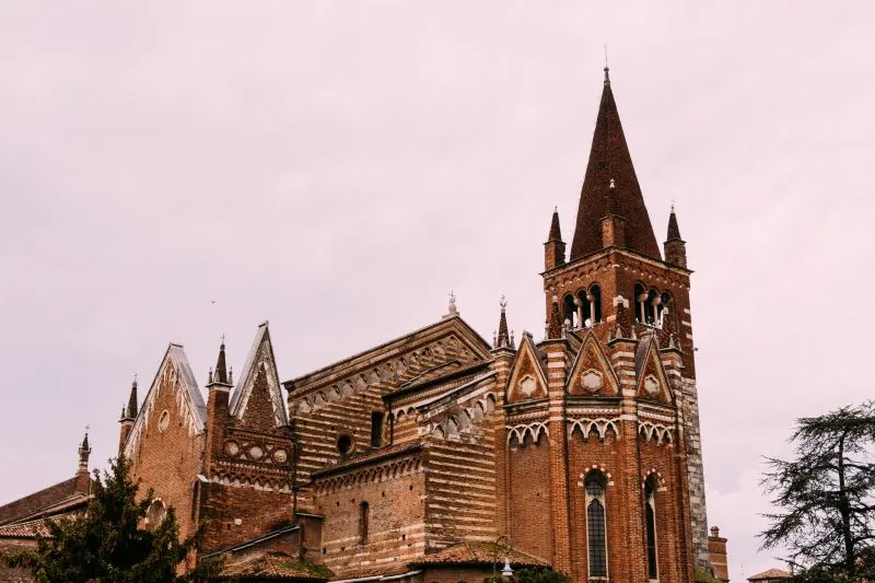 Romanesque Cathedral of Verona Italy