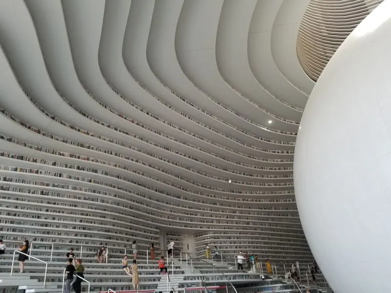 Tianjin Binhai Library, China
