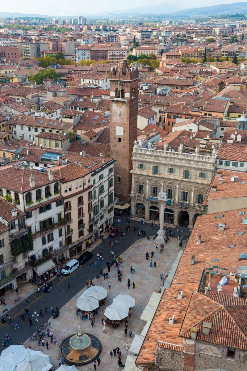Torre dei Lamberti Verona, Italy