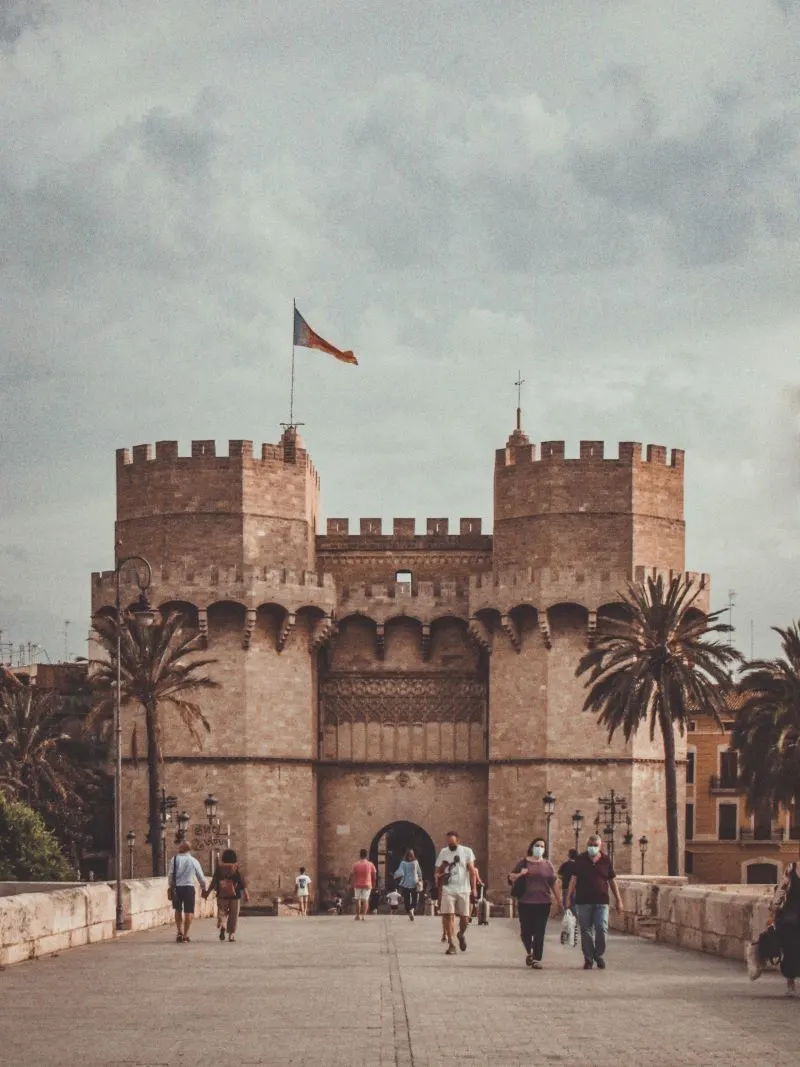 Torres de Serranos Valencia, Spain