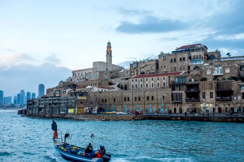 ancient port city of Jaffa, Israel