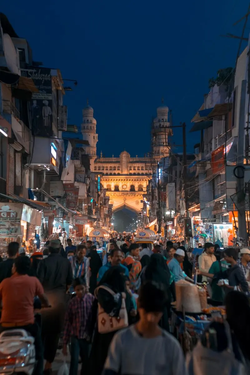 old city of Hyderabad, India