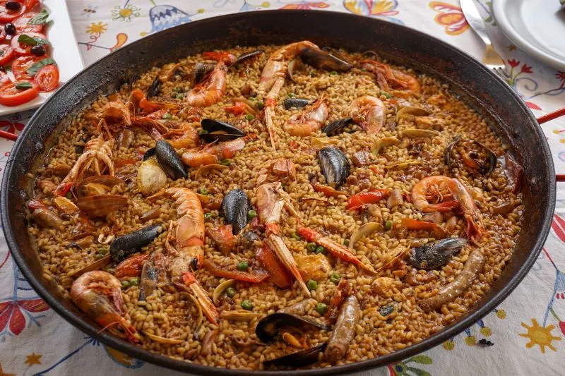 paella Valenckia, Spain