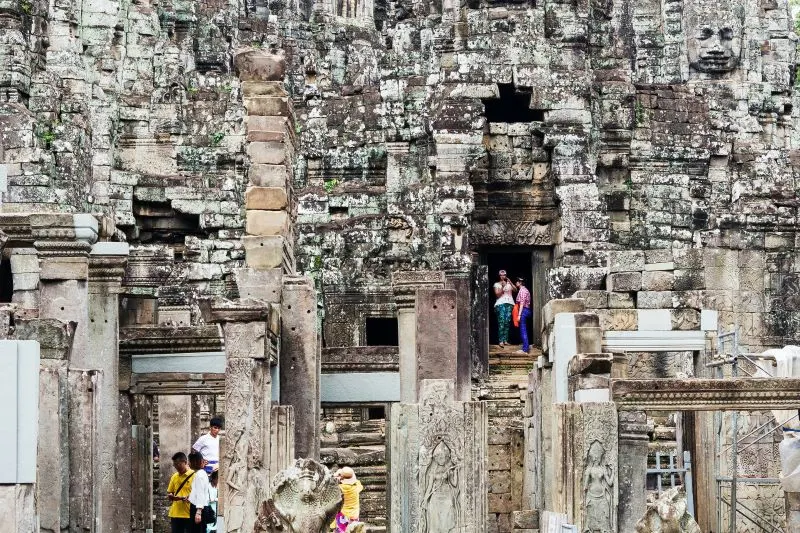 Angkor Thom Siem Reap, Cambodia