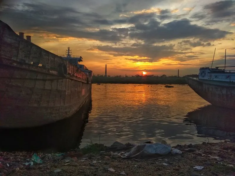 Buriganga River Dhaka, Bangladesh