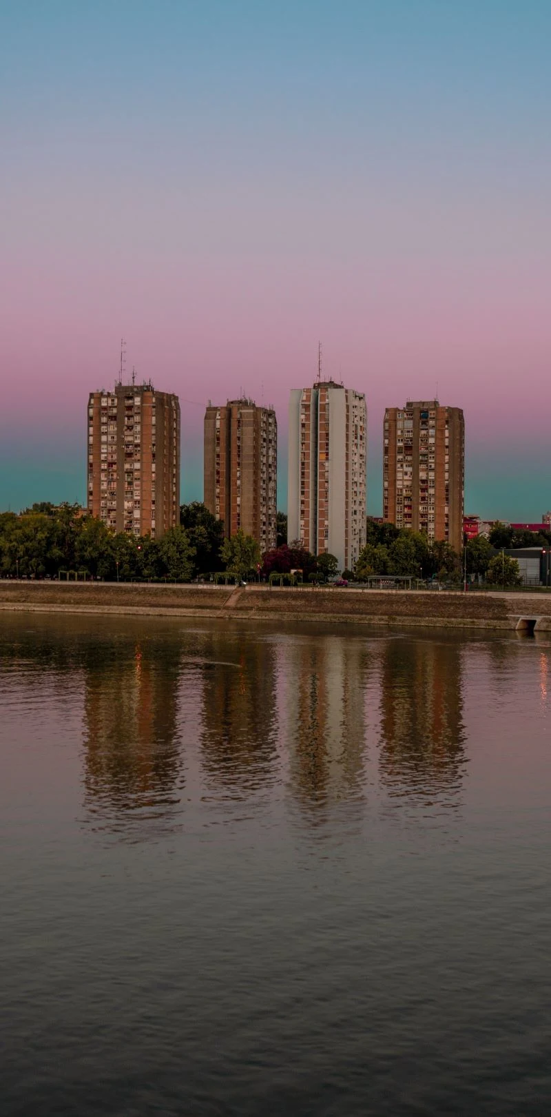 Danube Promenade Novi sad, Serbia