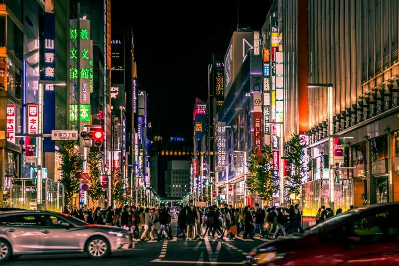 Ginza Tokyo, Japan