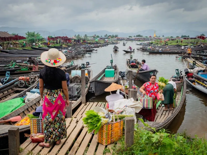 Naypyidaw Myoma Market, Myanmar