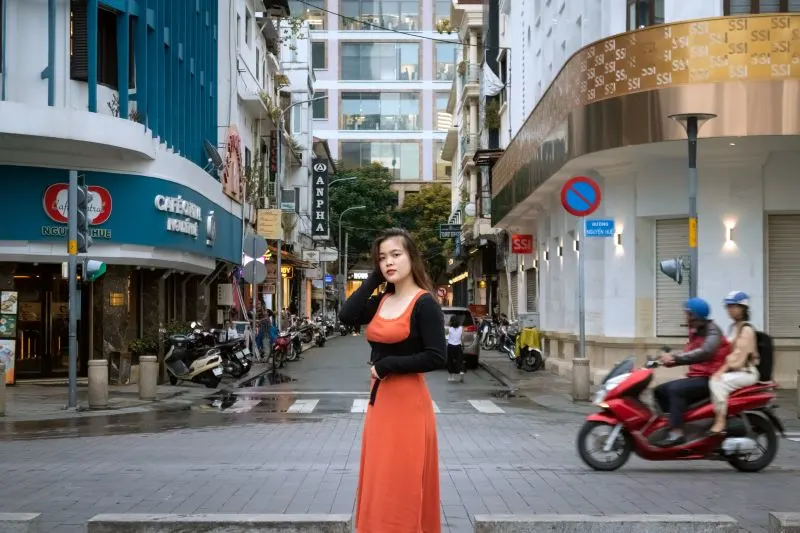 Nguyen Hue Walking Street Ho Chi Minh City, Vietnam