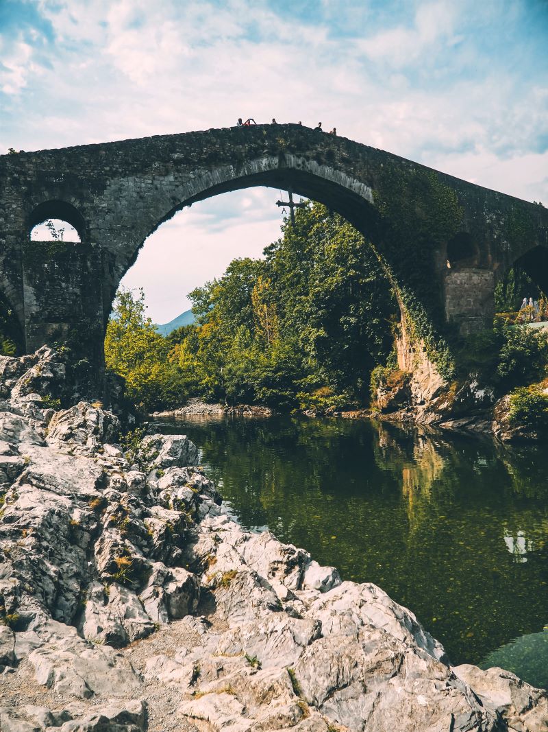 Puente Romano Ourense, Spain