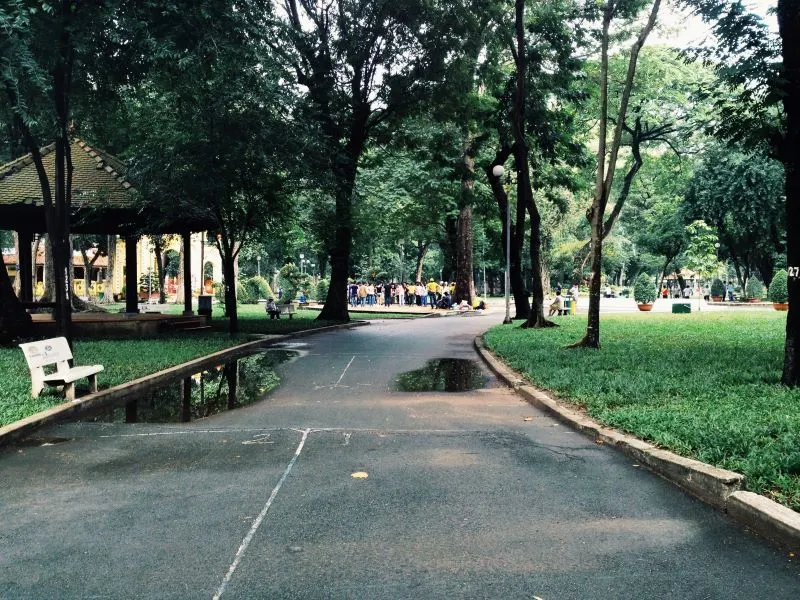 Tao Dan Park Ho Chi Minh City, Vietnam